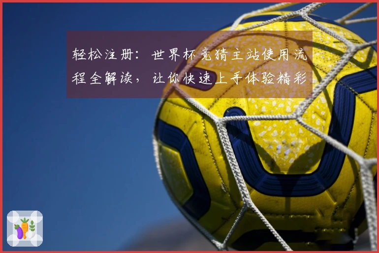 轻松注册：世界杯竞猜主站使用流程全解读，让你快速上手体验精彩内容